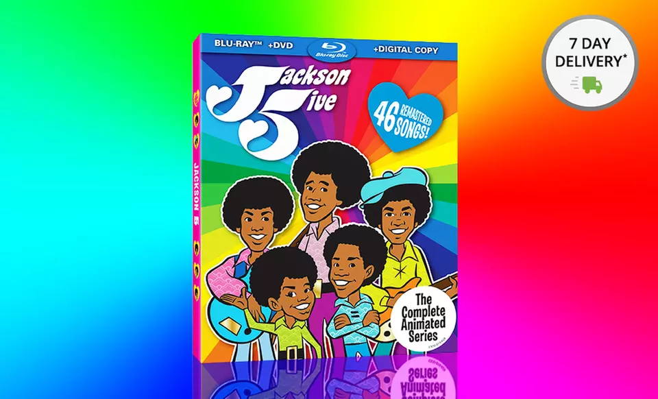 Jackson 5ive: The Complete Animated Series Box Set on Blu-ray and DVD. Free Returns. - Primary Image