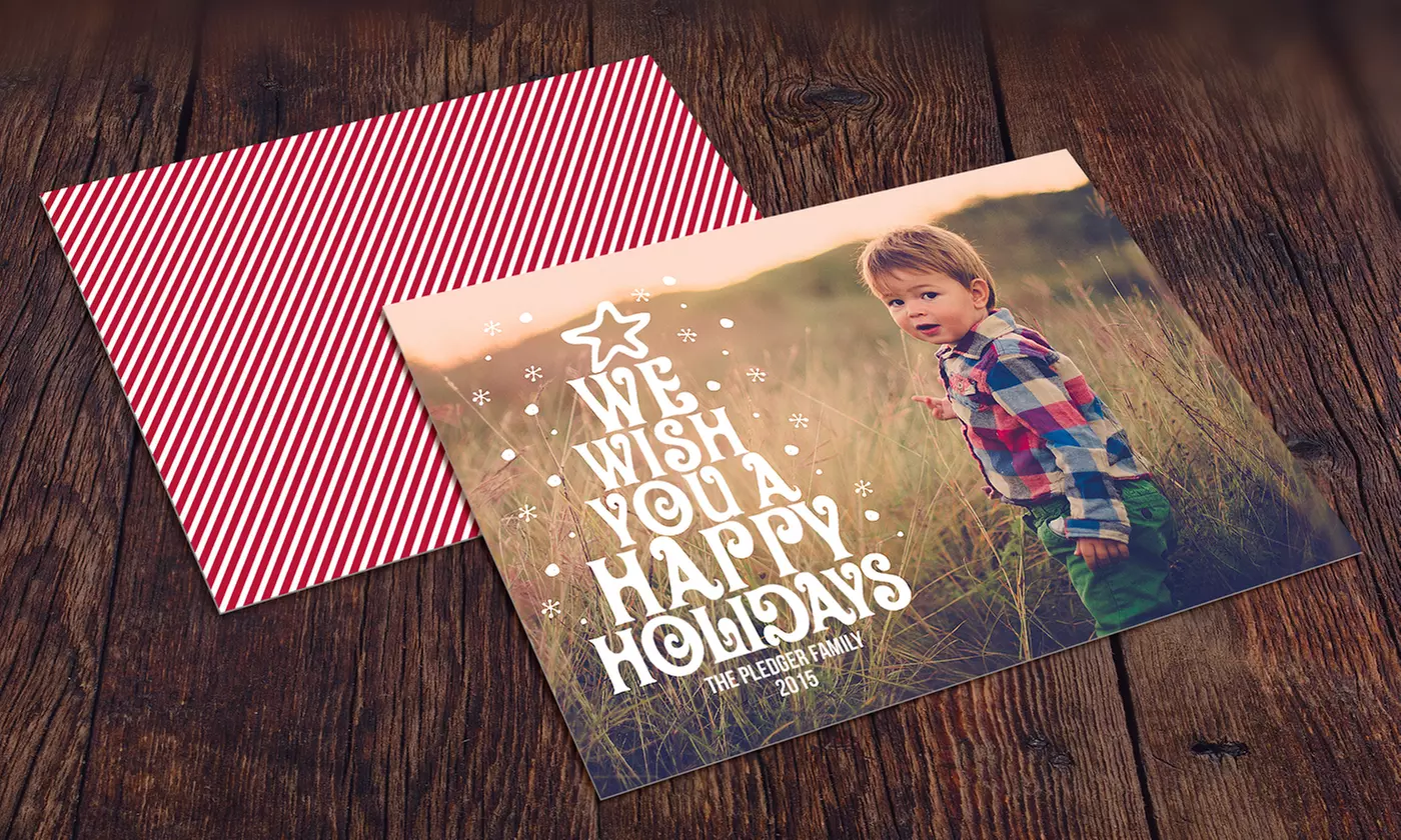 Custom Holiday Cards from Dinkleboo (Up to 77% Off) - Second Medium