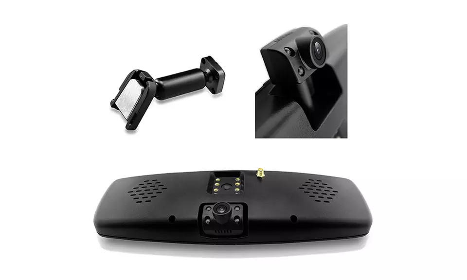 Pyle Smart Rearview Backup Camera and Mirror Monitor System with GPS Navigation - Second Medium