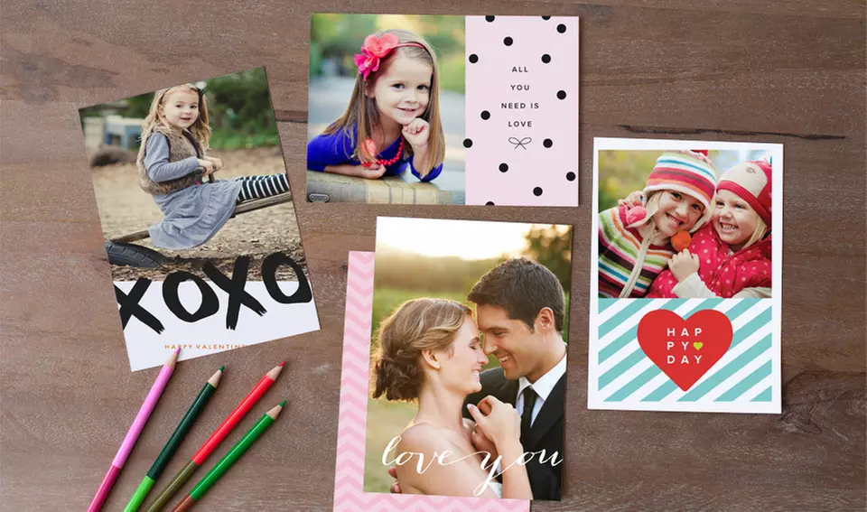 5"x7" Personalized Flat Cards with Envelopes from Picaboo (Up to 75% Off)  - Primary Image