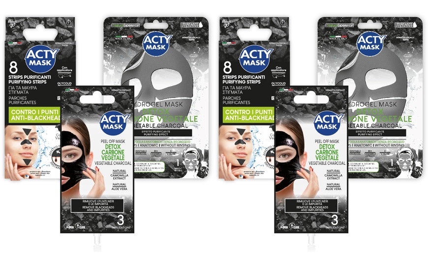 Image 2: Acty Mask Set of Face Masks