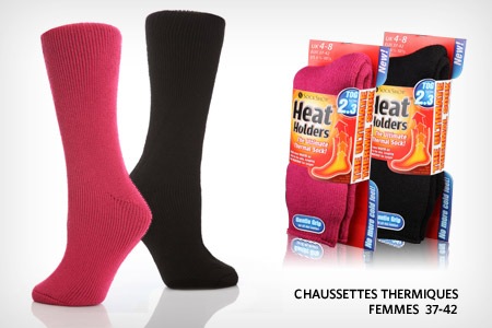 Chaussettes thermiques pour hommes ou femmes Groupon Shopping