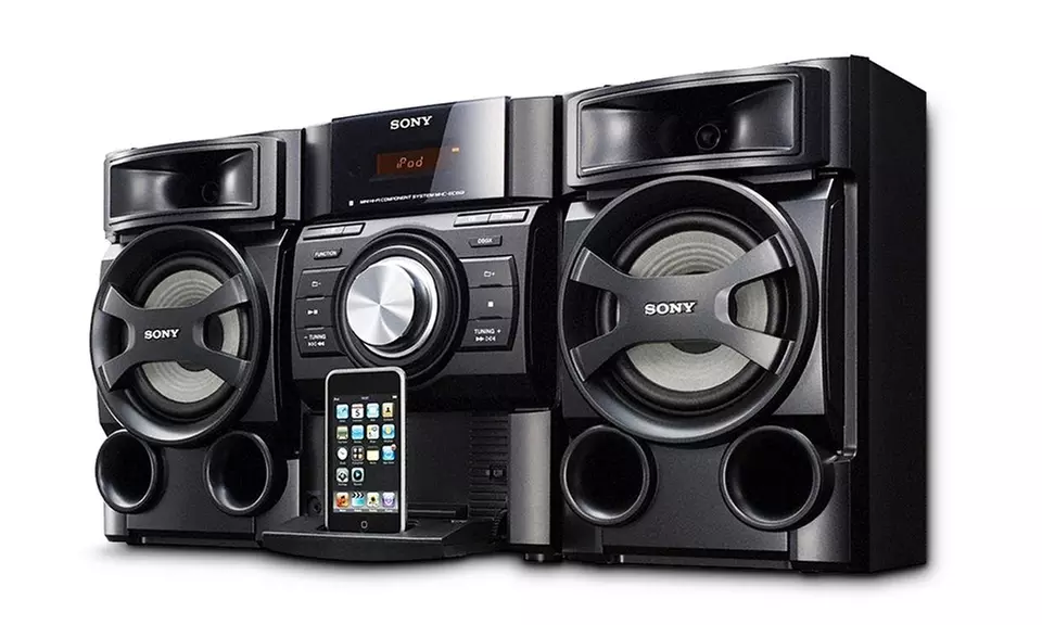 Sony Mini Hi-Fi Shelf Music System with CD Player, AM/FM Radio, and Remote (Refurbished) - Primary Image