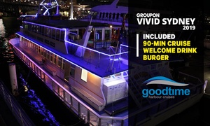 Vivid Cruise with Burger + Drink