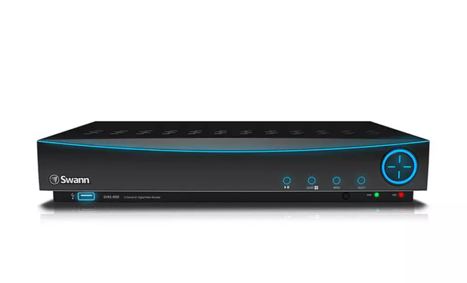 Swann 4-Channel Security-System Bundle with DVR and 4 Cameras - Second Medium