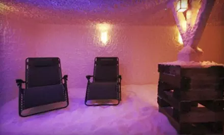 Salt-Room Session and Chair Massage for One or Two, or One-Month Membership to The Centerville Salt Room (Up to 54% Off) - Primary Image