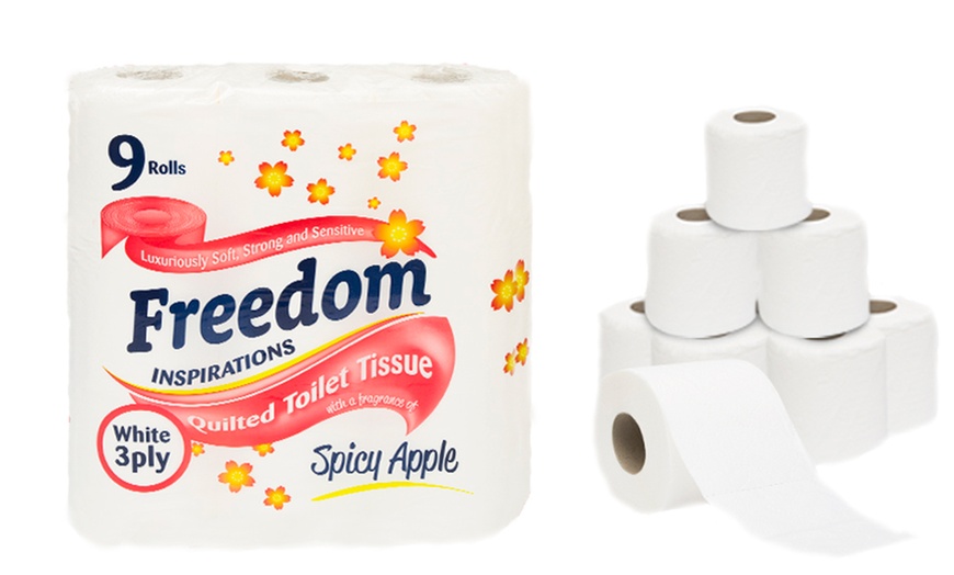 Image 1: Freedom Toilet Paper Rolls, 3-Ply