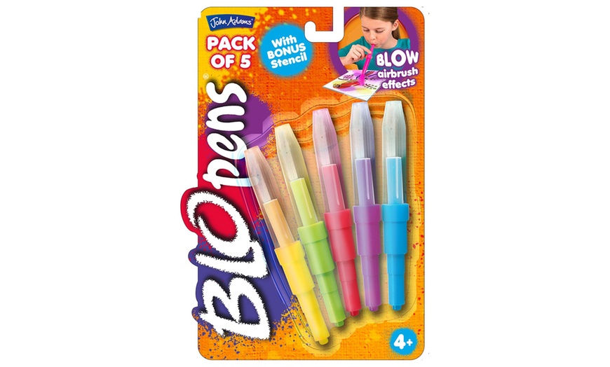 Image 1: Pack of Five BLO Pens