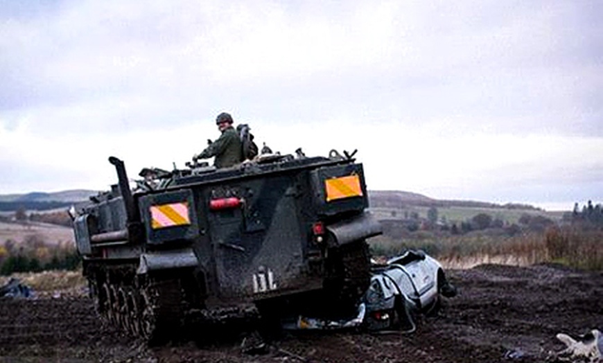 Image 2: Tank Ride and Paintballing