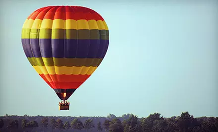 One-Hour Hot Air Balloon Ride and Champagne Toast for One or Two from Morning Star Balloons (Up to 47% Off) - Primary Image