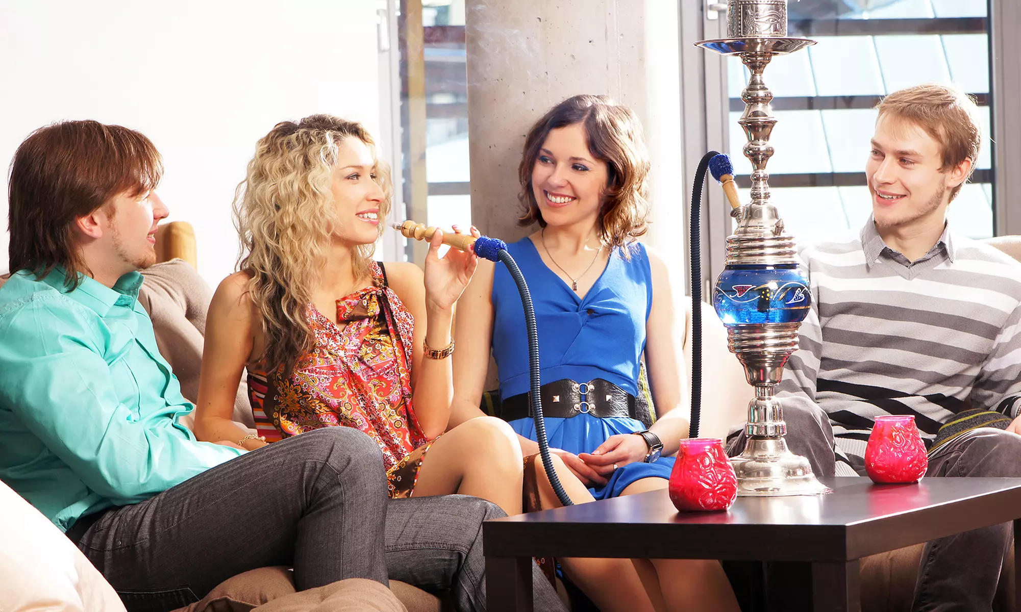 Hookah for Two or Four at Aromas Hookah Bar (Up to 49% Off) - Primary Image