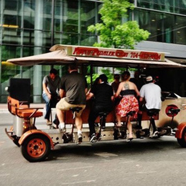 bar crawl bike