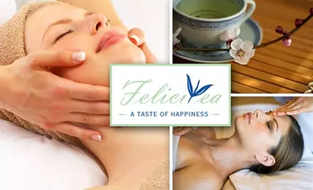 $40 for an Hour-Long Swedish Massage Including a Tea Wrap and Cup of Tea at Felicitea - Primary Image