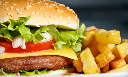 Burger Dinner for Two or a 5-Pound Hurricane Burger at MoJoes Famous Roast Beef in Clearwater - Primary Image