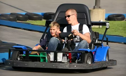 $60 for a Four-Person Family Fun Pack at Adventure Zone in Geneva-on-the-Lake ($136 Value) - Primary Image