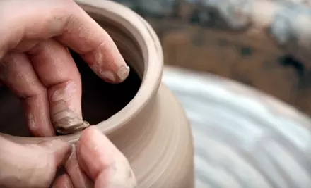 $15 for a One-Hour Basic Pottery-Wheel Class at Desert Dragon Pottery ($35 Value) - Primary Image