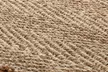 All-Natural Reversible Bohemian Jute Runner and Area Rug with Fringes - Image 2