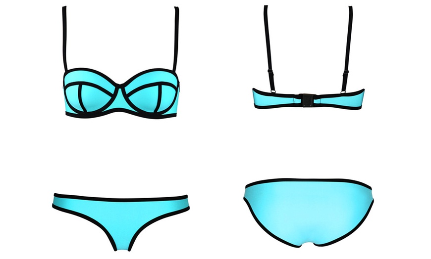 Image 4: 70% Off Neoprene Bikini Set 