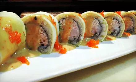 Japanese Cuisine and Sushi at Dinner at Zen Japanese Restaurant (Up to 52% Off). Two Options Available. - Primary Image