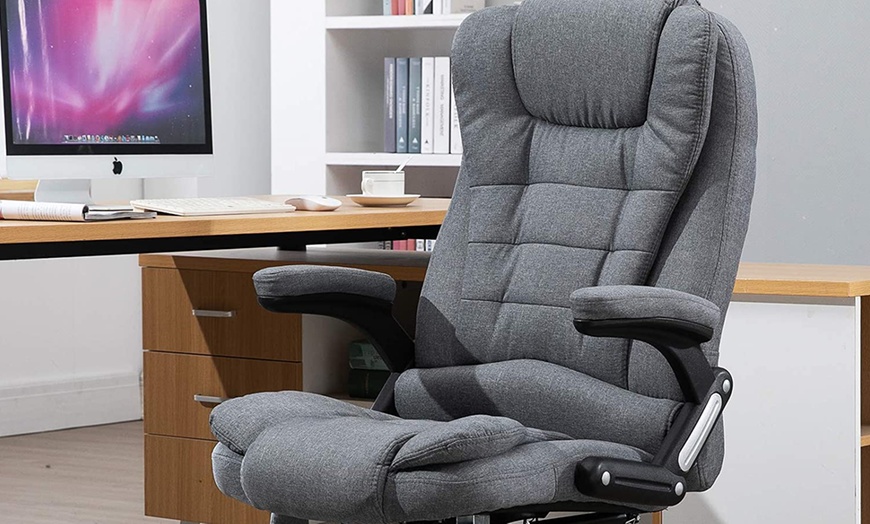 Image 5: Vinsetto Massage Office Chair