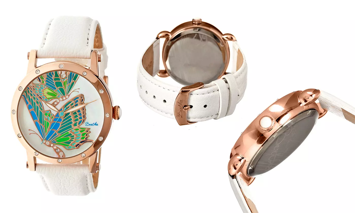 Bertha Isabella Ladies' Mother-Of-Pearl Watch - Second Medium