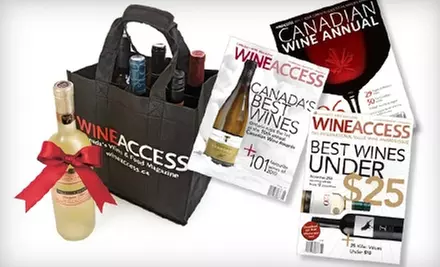 $12 for a One-Year Subscription Package from "Wine Access" ($25 Value) - Primary Image