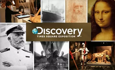 $16 for One Ticket to “Titanic: the Artifact Exhibition” at the Discovery Times Square Exposition. See Below for Additional Exhibits. - Primary Image
