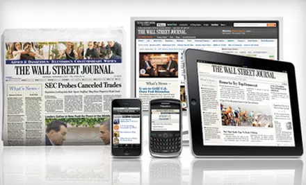 $49 for 20 Weeks of "The Wall Street Journal" Print and Digital Editions ($127 Value) - Primary Image
