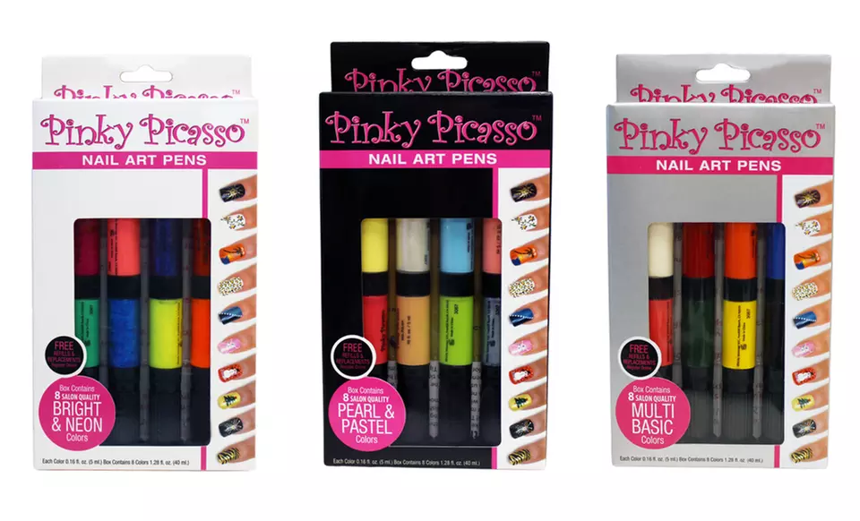 Pinky Picasso by Migi Nail Art Pens in Matte, Neon, or Pastel - Primary Image