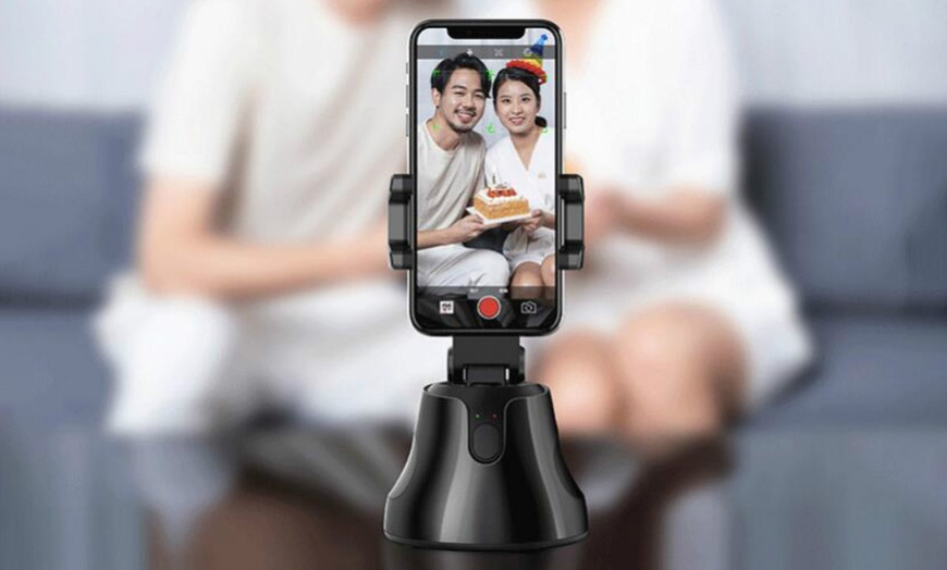 Image 1: Face-Tracking Phone Holder