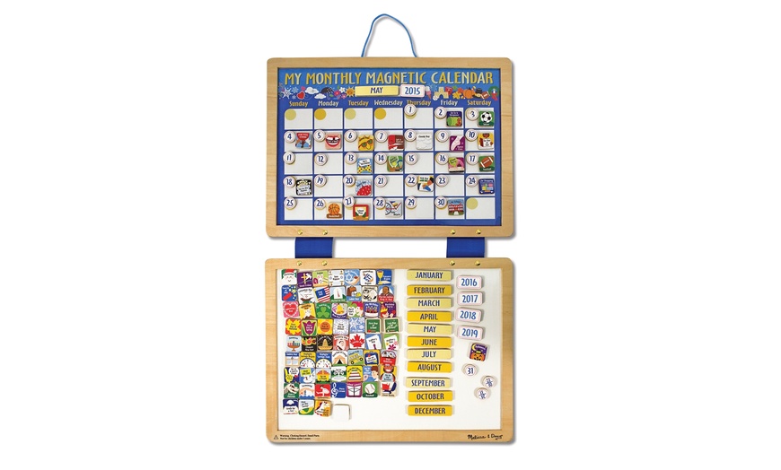 Melissa and doug monthly hot sale calendar