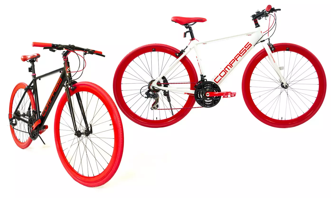Alton Compass 21-Speed Hybrid Frame Bike - Primary Image