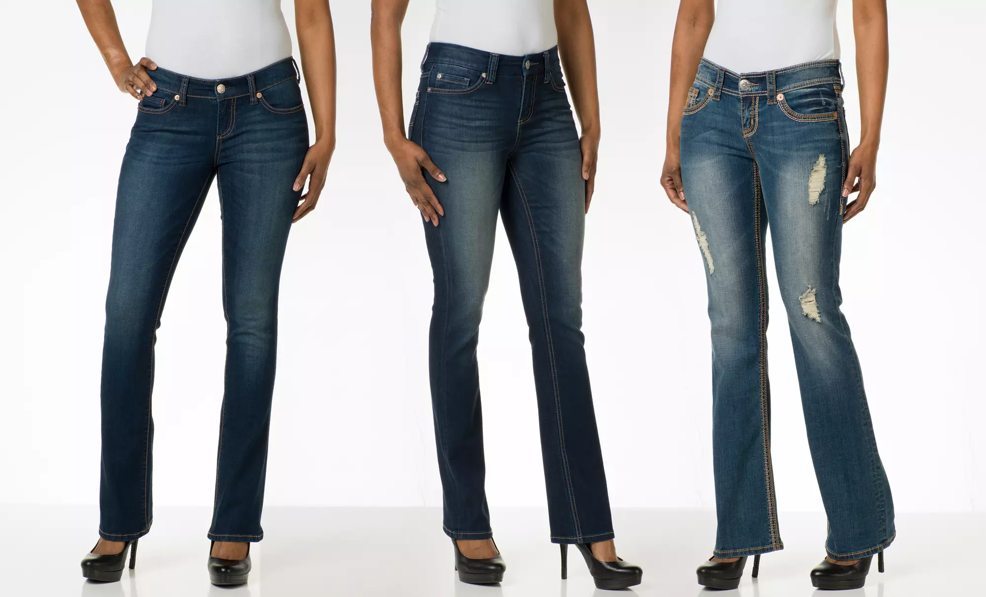 Seven7 Spring Bootcut Jeans - Primary Image