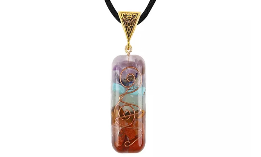 Image 3: Chakra Pendant Necklace