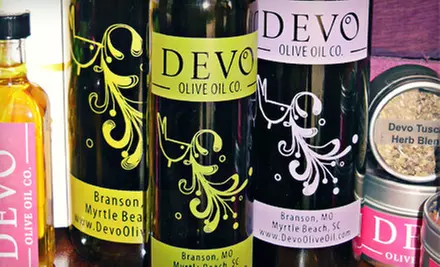 Artisan Olive Oils, Vinegars, and Specialty Grocery Items from Devo Olive Oil (Up to 55% Off). Two Options Available. - Primary Image