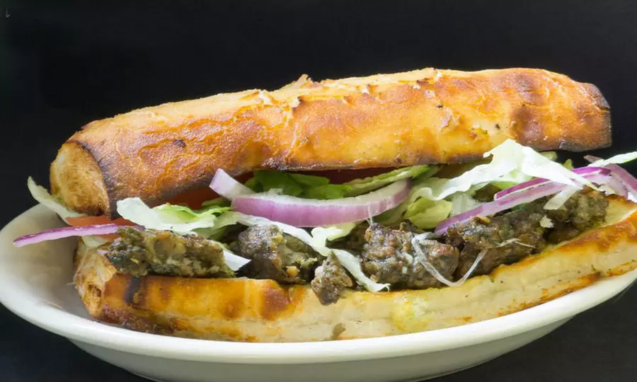 Two Sandwiches with Optional Hummus Plate at Cafe 53 (Up to 48% Off) - Primary Image
