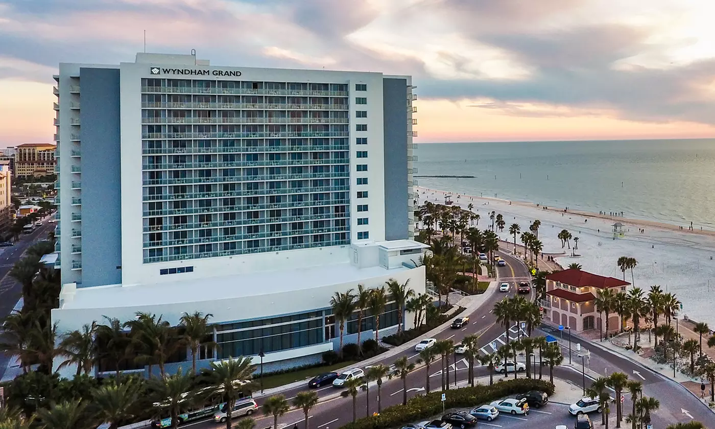 Stay at the 4-Star Wyndham Grand Clearwater Beach in Florida with $50 Dining Credit and Resort Fee. Dates into December. - Primary Image