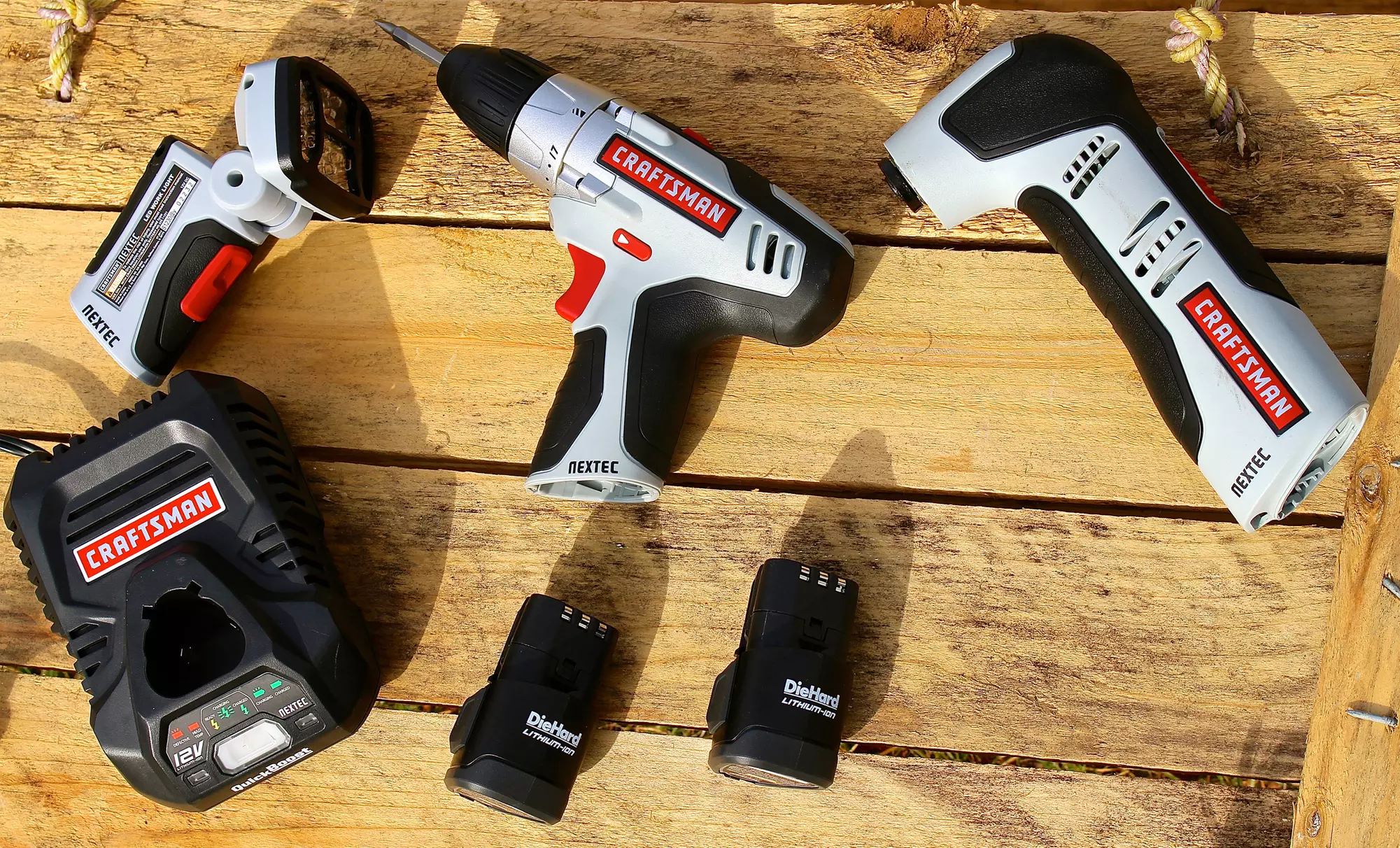 Craftsman Nextec Lithium-Ion Three-Piece Cordless Tool Set  - Primary Image