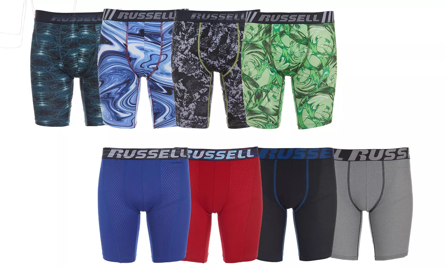 Russell Athletic Men's Boxers (Mystery Color 8-Pack) - Primary Image