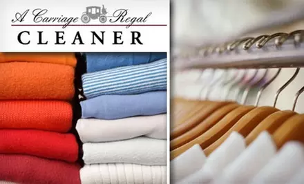 $20 for $45 Worth of Eco-Friendly Dry Cleaning from A Carriage Regal Cleaner - Primary Image