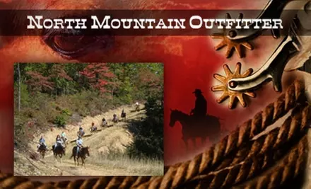 $45 for a Half-Day Horseback Ride at North Mountain Outfitter ($90 Value) - Primary Image