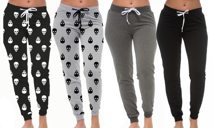 skull joggers