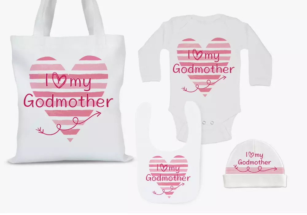 Personalized Tote Bag, Baby Bib, Baby Cap, Infant Romper, or All Four from Monogram Online (Up to 75% Off) - Second Medium