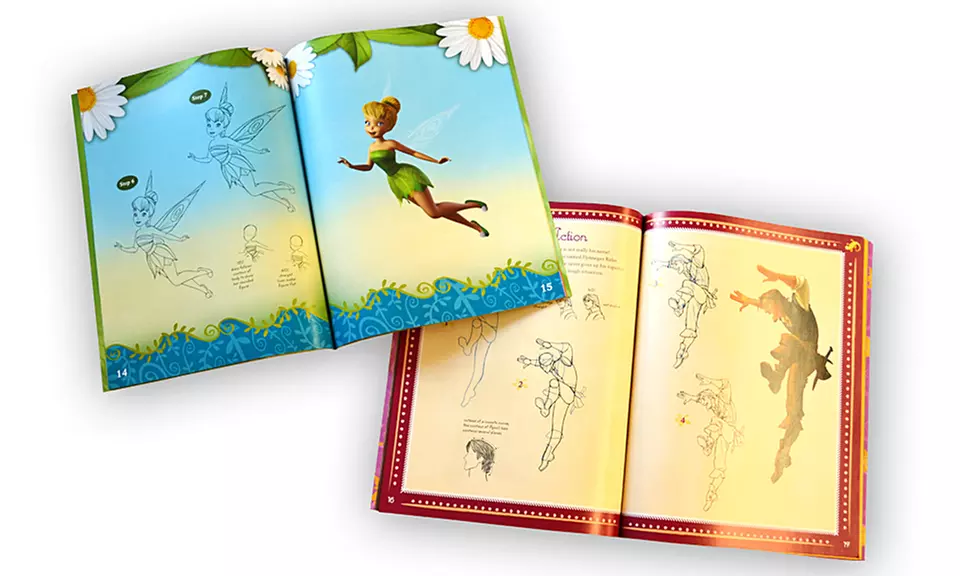 Disney Learn to Draw Books (Set of 10) - Second Medium