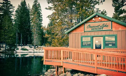 Two-Night Stay for Up to Four with Boat Rental or $60 Toward Snowmobile Rental at Crescent Lake Resort (Up to 59% Off). Four Options Available. - Primary Image