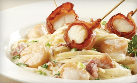 $12 for $25 Worth of Italian Fare at East Side Mario's. Three Locations Available. - Primary Image
