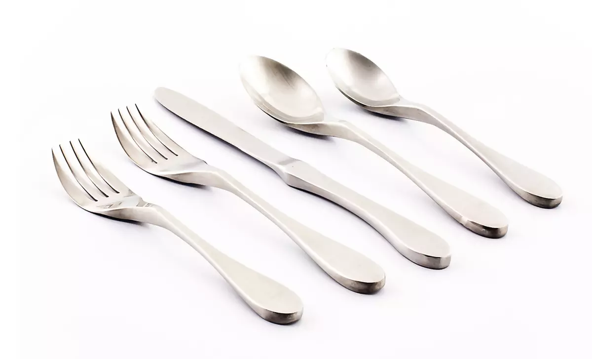 20-Piece Knork Flatware Set with a Matte Finish - Primary Image