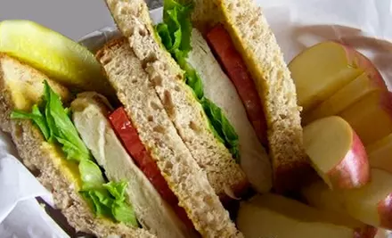 $5 for $10 Worth of Paninis, Soups, Salads, and Espresso Drinks at Peaberry's Café & Bakery in Canfield - Primary Image
