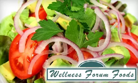 $25 for $50 Worth of Prepared Vegan Meals from Wellness Forum Foods in Worthington - Primary Image