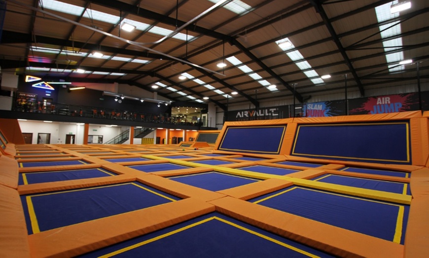 Image 3: Trampoline Park Access